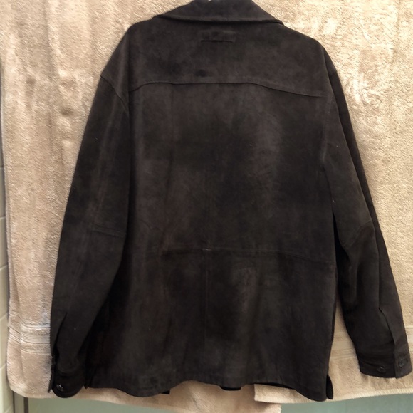 GAP. Men’s suede leather jacket - Picture 5 of 7